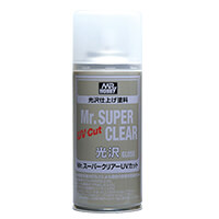 Mr.スーパークリアーUVカット（溶剤系スプレー）光沢［B522］